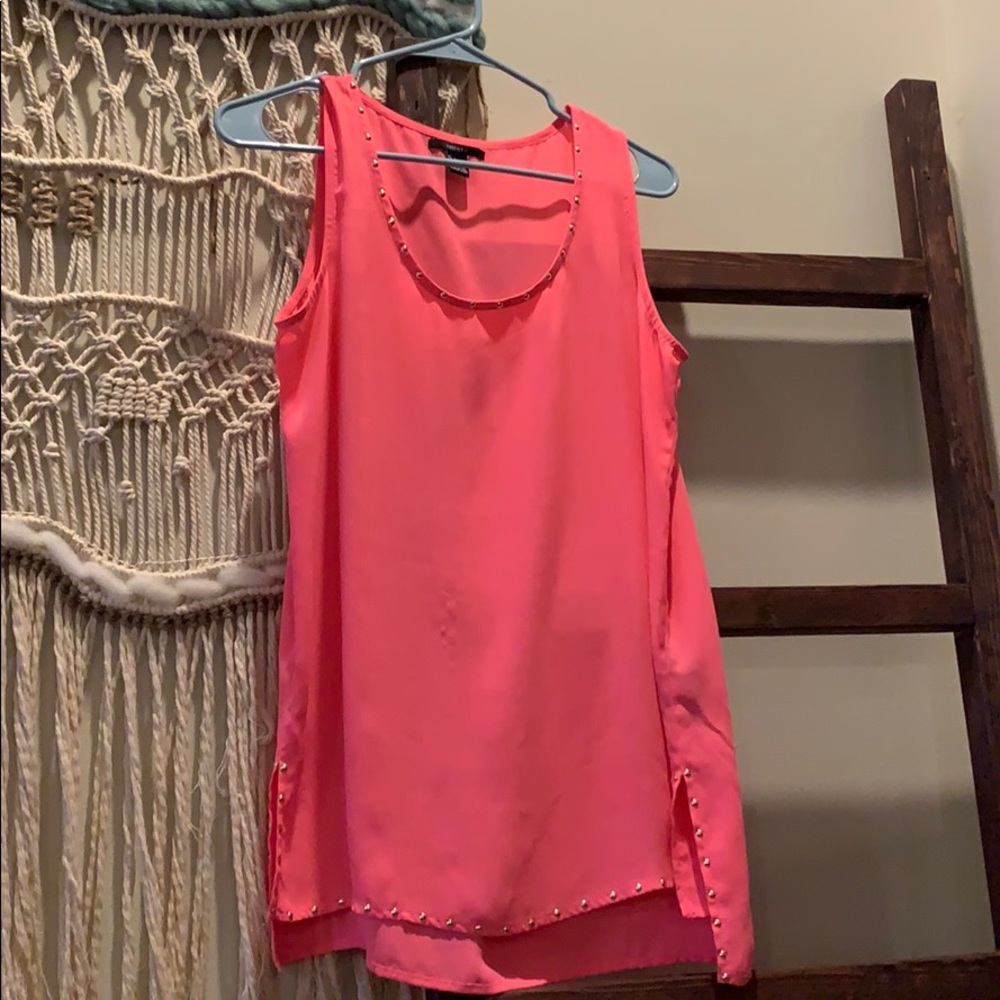 HOT PINK forever 21 tank top